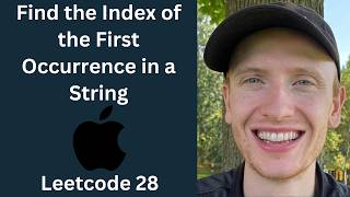 Find the Index of the First Occurrence in a String - LeetCode 28 - Strings (Python)