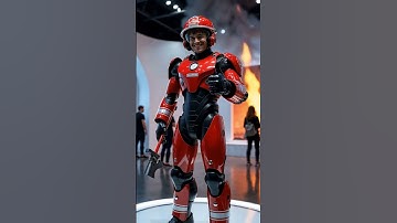 Futuristic Male Humanoid Robot | Sci-Fi AI Design of the Future | Will Robots Look Like This? 140