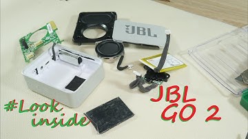 Full look inside JBL GO 2 Portable Bluetooth Speaker  [4K]