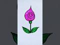 Flower drawing from letter e #drawings #flower #trending