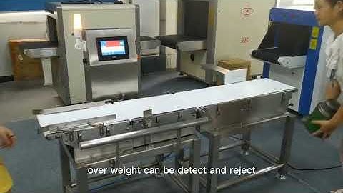 Checkweigher System - Dynamic Weight Checking , checkweigher