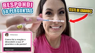 @B0RT0 ESPONTÂNEO - FIZ UM TESTE DE GRAVIDEZ - MENINO OU MENINA? 50 perguntas! | Kathy Castricini