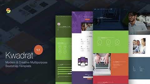 Kwadrat - Creative Multipurpose HTML5 Template | Themeforest Website Templates and Themes