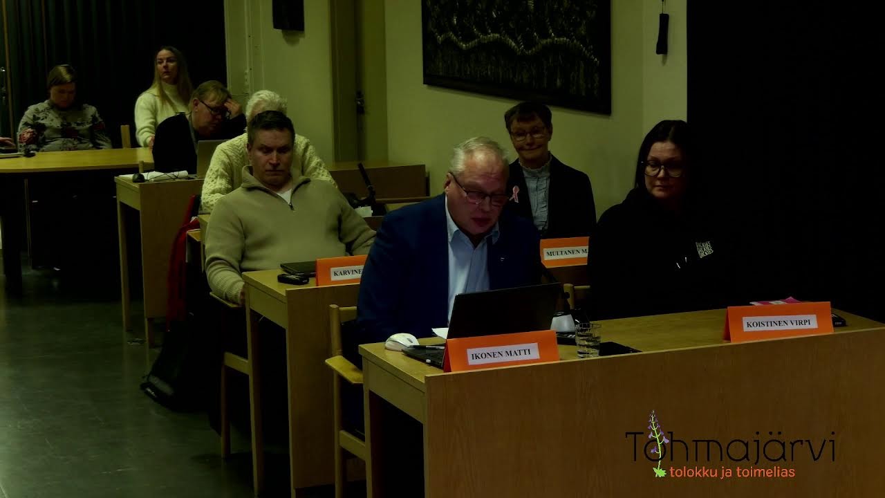 Tohmajärven kunnanvaltuuston kokous ma 16.2.2026 klo 17