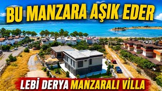 Leb - I Derya Manzaralı Muhteşem Villa Didim Akbükte 500 M2 Arsa (D - 181)