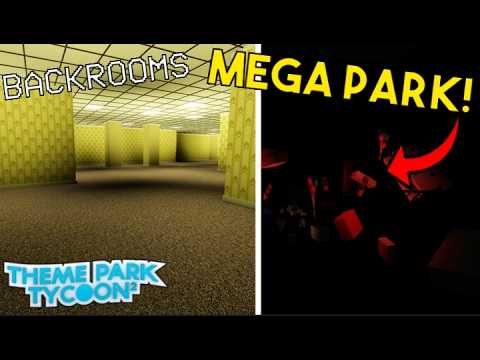Insane BACKROOMS rollercoaster in Theme Park Tycoon 2... Insane BACKROOMS rollercoaster in Theme Park Tycoon 2...