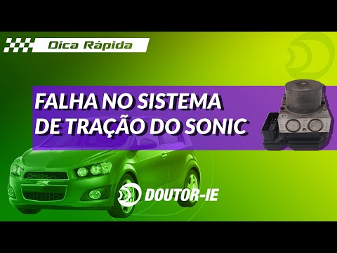 Falha C0242: Chevrolet Sonic 1.6 - Falha no sistema de controle de tração das rodas | Doutor-IE