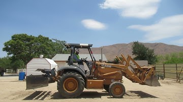 CASE Skip Loader Grader Safety By Operator Castaneda