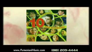 NEW GENERATION 10 ARMENIAN CD DVD