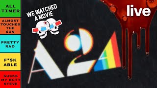 A24 Movie Tier List Ranking LIVE!