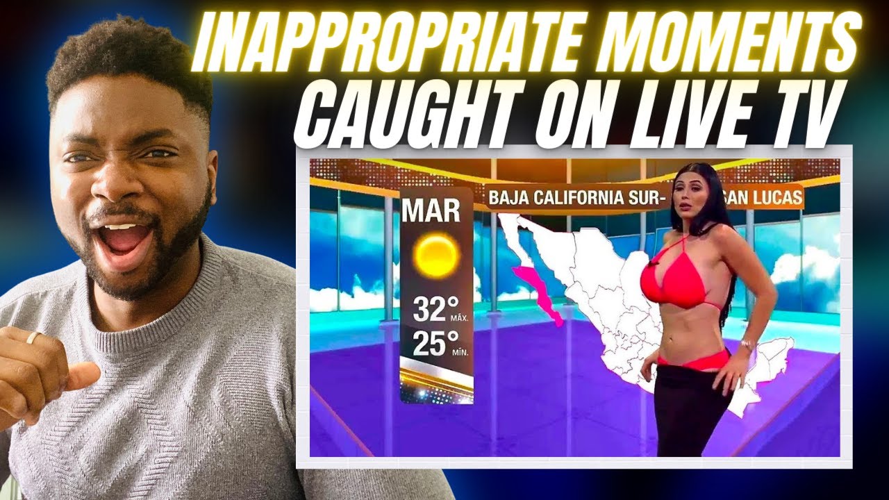🇬🇧BRIT Reacts To INAPPROPRIATE MOMENTS CAUGHT ON LIVE TV! - YouTube
