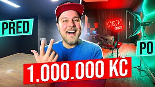 HOTOVO! JAK VYPADÁ NEJVĚTŠÍ YOUTUBERSKÝ STUDIO ZA MILION KORUN? - BUDOVÁNÍ NOVÉHO STUDIA #3