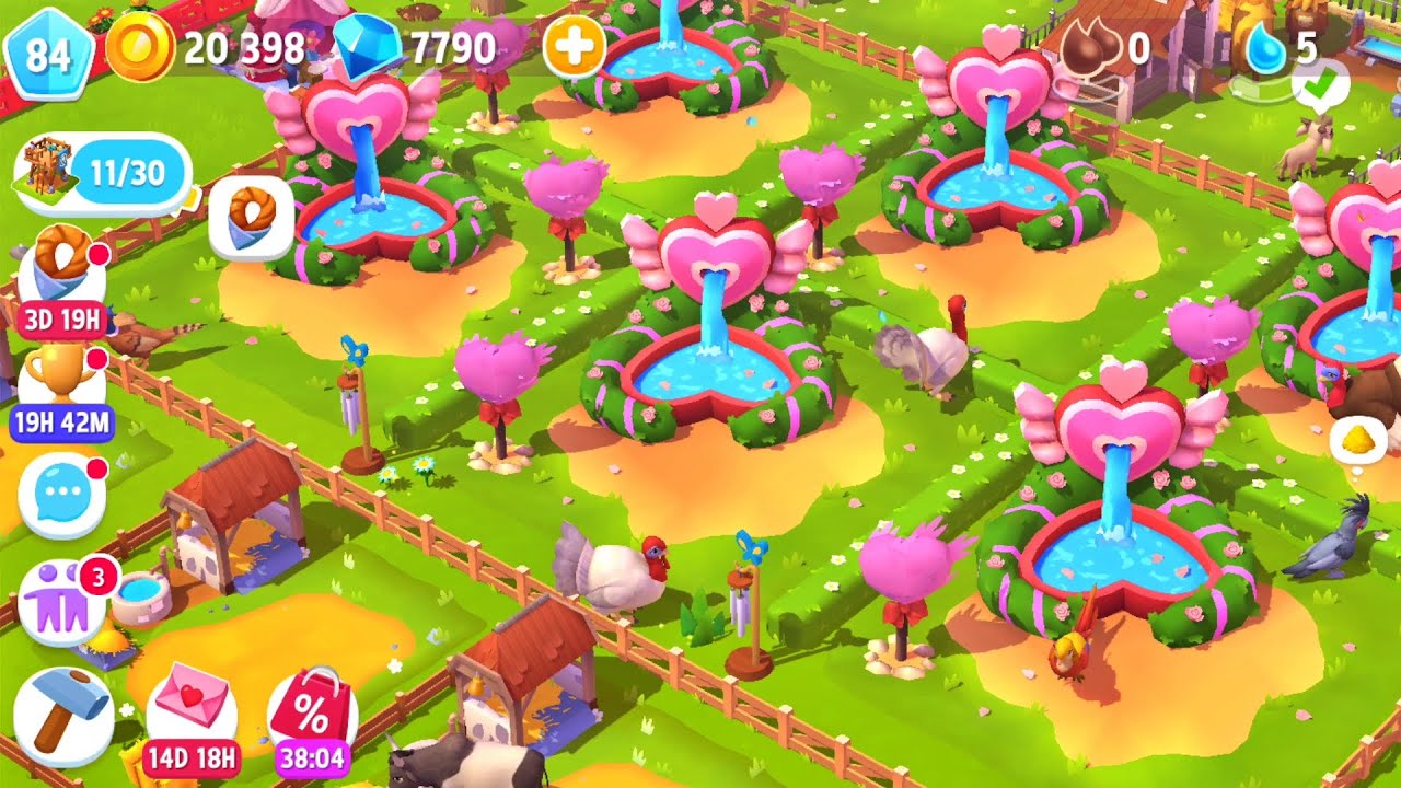 ROMANTIC FEATHER BIRD HOME FarmVille 3 Gameplay HD YouTube