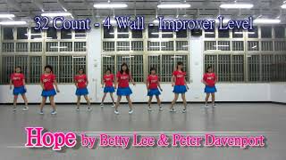 Hope - Line Dance (by Betty Lee & Peter Davenport)