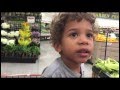 International food market  whats a lobster  twin toddlers  vlog 5  amil liam