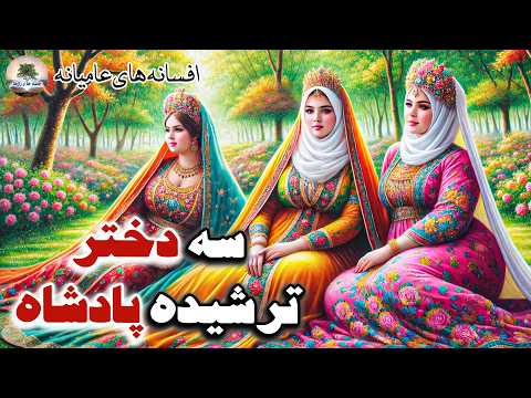 سه دختر ترشیده پادشاه که دلشان شوهر می خواست افسانه عامیانه سبزه قبا داستان های فارسی