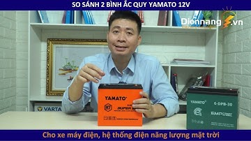 Bình ắc quy Yamato Super H7, dòng cao cấp nhất của Yamato
