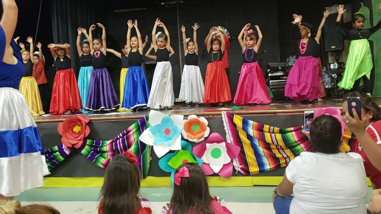 Journeys school dance for Hispanic heritage month - YouTube