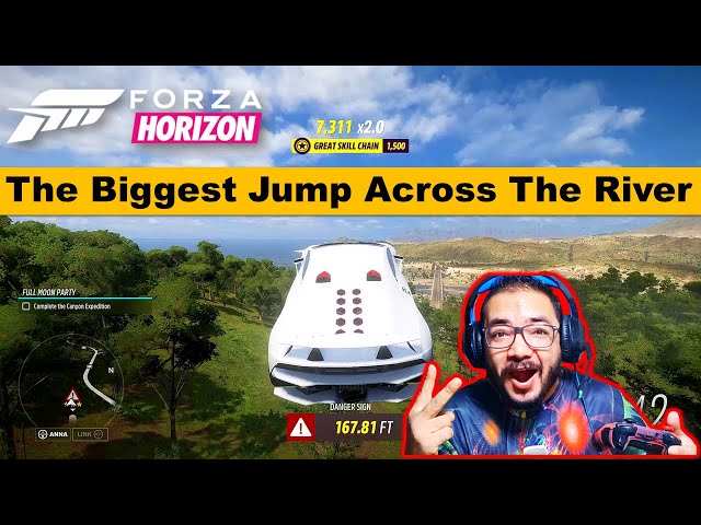 Biggest Jump From Every Forza Horizon 👀 #forzahorizon5go #forza #forz