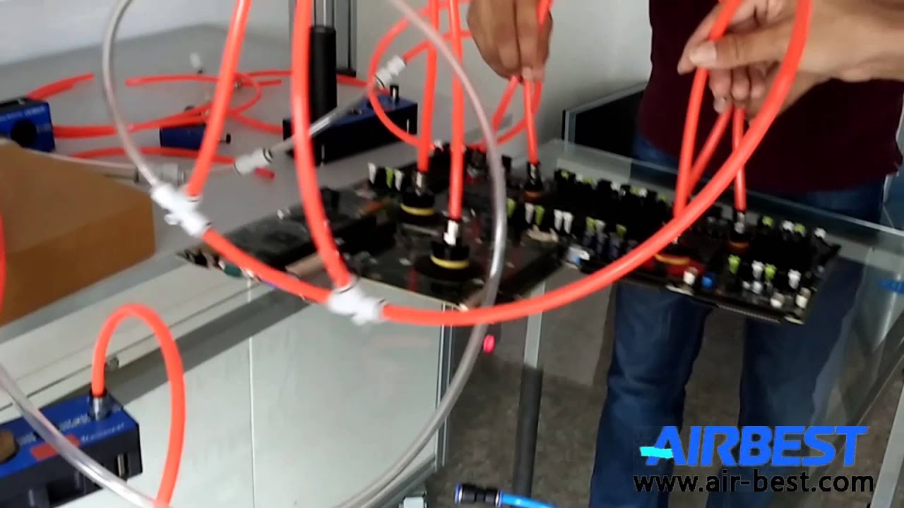 AIRBEST vacuum generator & vacuum cups application - YouTube