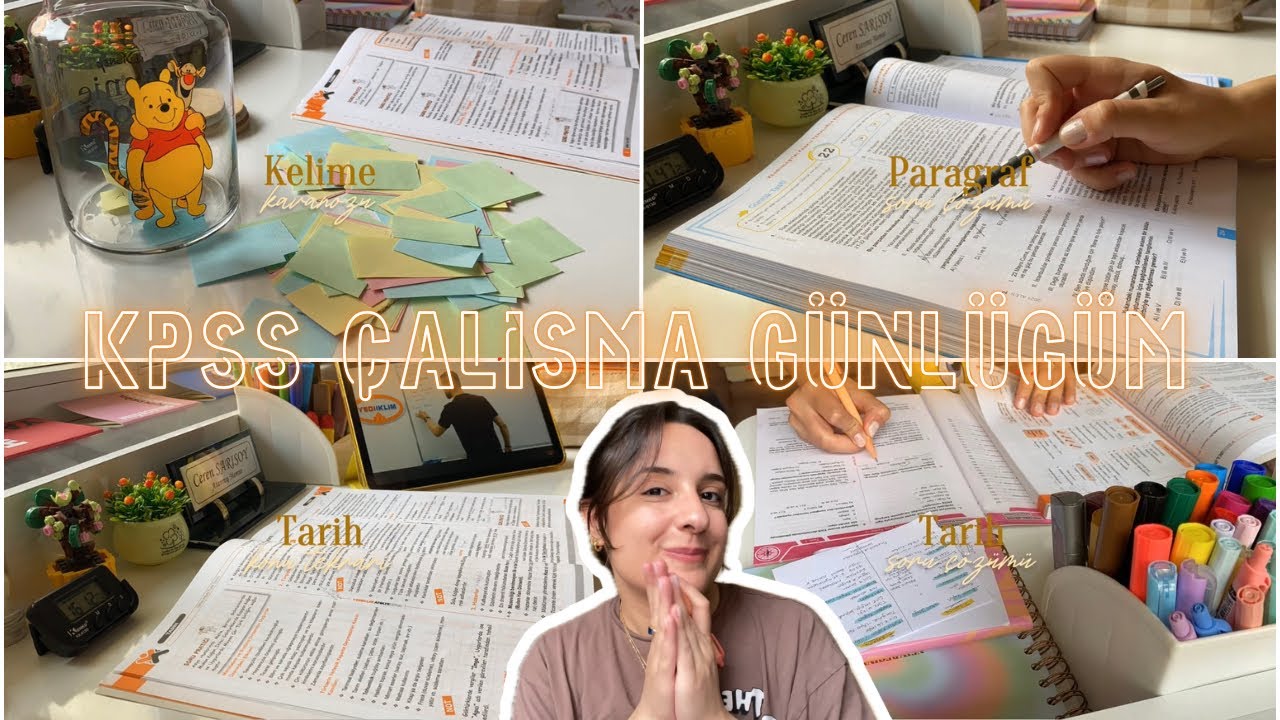 KPSS Çalışma Günlüğüm 66🌷| AĞLAMAK, PES ETMEK YOKK !!  Tarihi bitiriyoruz..  #kpss #studyvlog