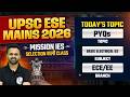 Basic Electrical 02 | E&amp;T | UPSC ESE Mains 2026 PYQ Series | Mission IES 2026