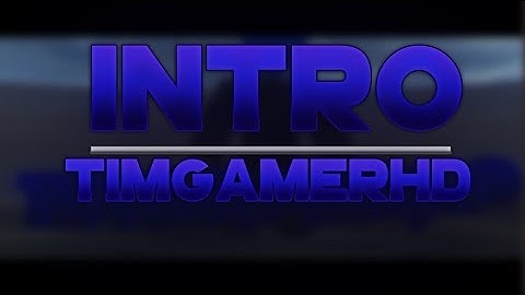 TimGamerHD [LOST MC SOUNDS :c] | MINECRAFT INTRO