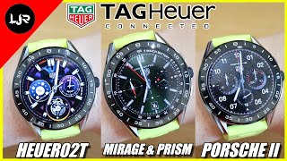 *New* Tag Heuer Connected Watchfaces - Heuer02T, Mirage, Prism & Porsche2 #watchface