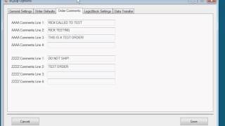 Logicblock DDMS Interface - Options