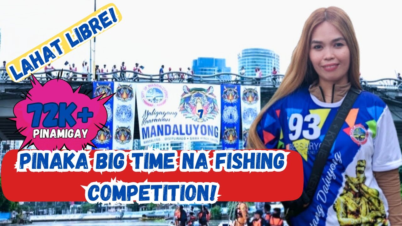 72K PINAMIGAY sa mga ANGLER para sa PINAKA MALAKING KANDULI. Mandaluyong Fluvial Fishing Contest