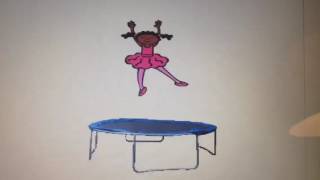 Scratch trampoline