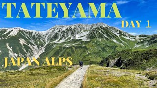 expedition to Tateyama Kurobe Alpine route from Japan (4K) ~ DAY1  #japantravel #mountains