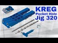 Unbox the Kreg Pocket Hole Jig 320 and Screw Kit (model SK01)