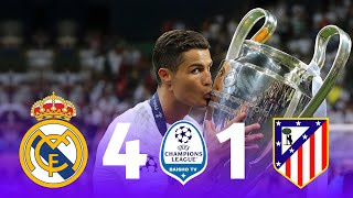 Real Madrid - Atletico Madrid 41 Champions League Final 2014 High Quality 1080P Arabic Commentary