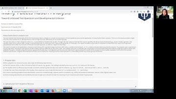 Instructions for Many-Facets Rasch (DIF) Tab