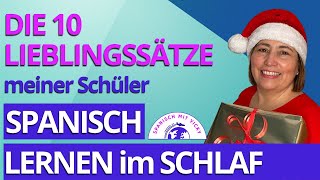 Weihnachtsgrüße + Lieblingssätze +  Überraschung | Spanisch für Anfänger |  Deutsch / Spanisch