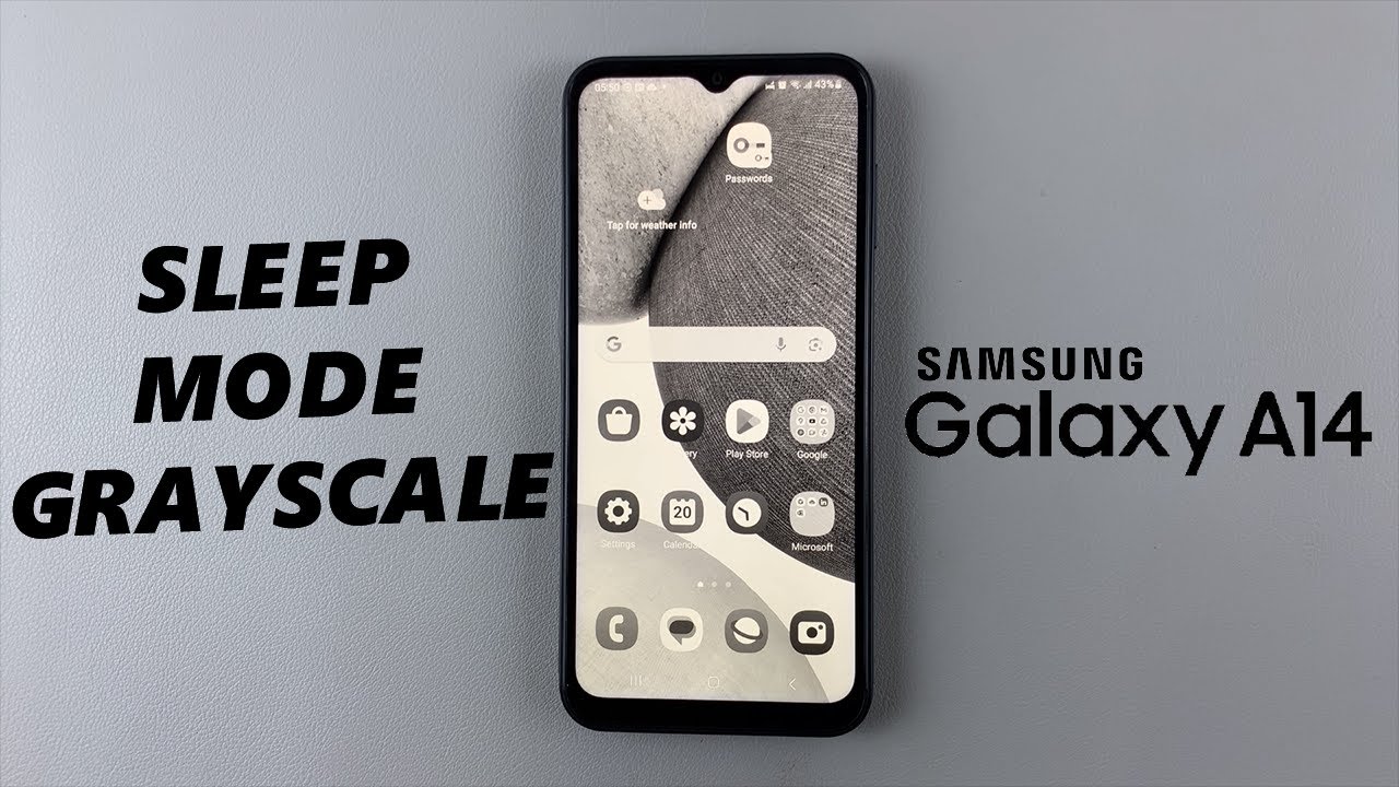 how-to-disable-grayscale-in-sleep-mode-on-samsung-galaxy-a14-youtube