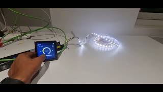 KNX multi touch pro keypad , RGB light colour chenging