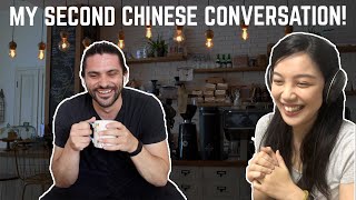 My SECOND Conversation In Mandarin Chinese Ever! Discussing Habits w/ Joyce | EN SUBTITLES ✅