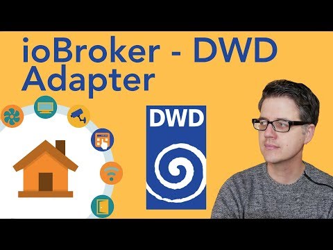 ioBroker - DWD Adapter für Visualisierung