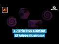 Tutorial HUD Element Di Adobe Illustrator