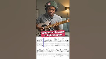 Contemporary Language on Rhythm Changes #jazz #guitar #music