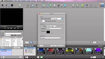 ProPresenter 5 - Creating New Presentations