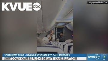 This pilot’s message to passengers is going viral, and it’s all about the shutdown