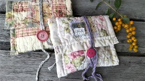 Two more Fabric Snippet Books