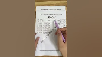 Sổ nhật ký chung- Sổ cái kế toán #nguyenlyketoan #ketoantaichinh