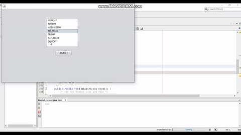 Program predict by Java gui