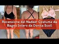 Recensione del Nadeer Costume da Bagno Intero da Donna Scollo a V Sexy Push Up Costumi da Bagno con