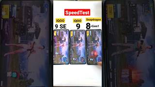 Snapdragon 8+Gen1 vs 888+ vs 888 Speedtest 