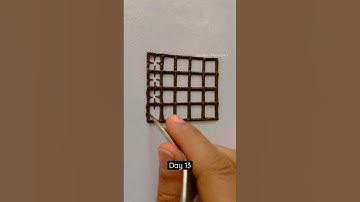 Day 13 Checks Tutorial |Learn with Sunitha #mehndi #shortvideo #viral #mehnditutorial #youtubeshorts